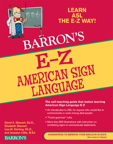 Ez American Sign Language David A Stewart Elizabeth Stewart Lisa M Dimling