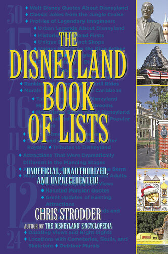 The Disneyland Book Of Lists Chris Strodder