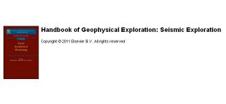 Seismic Exploration Handbook Of Geophysical Exploration 1st Edition Jordan Hill