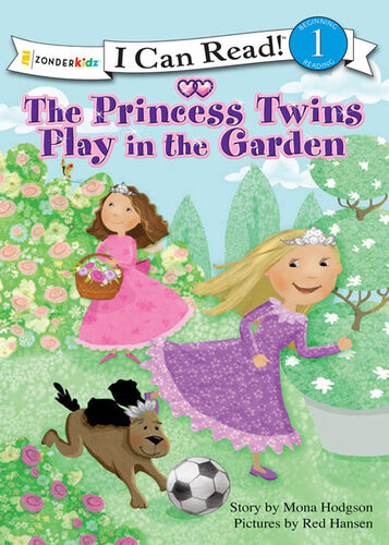 The Princess Twins Play In The Garden Mona Hodgson