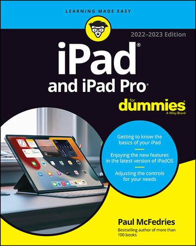 Ipad And Ipad Pro For Dummies 12th Paul Mcfedries