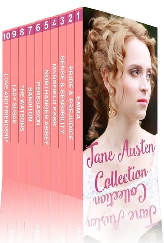Jane Austen Collection Pride And Prejudice Sense And Sensibility Emma Persuasion And More Jane Austen