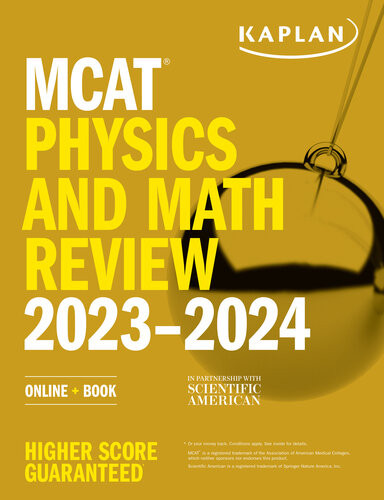 Mcat Physics And Math Review 20232024 Online Book Kaplan Test Prep