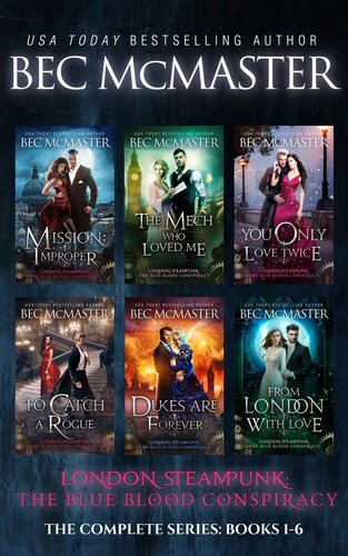 London Steampunk The Blue Blood Conspiracy Complete Series Boxset London Steampunk The Blue Blood Conspiracy 8 Bec Mcmaster