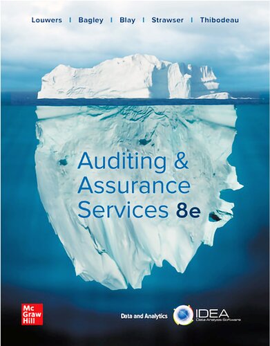 Auditing Assurance Services 8th Edition Timothy J Louwers