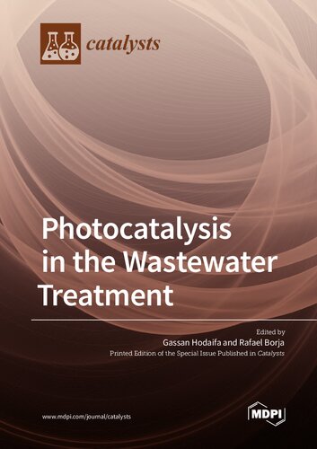 Photocatalysis In The Wastewater Treatment Hodaifa G Borja R Ed
