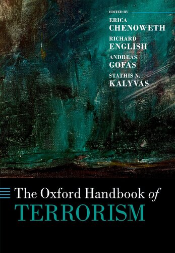 The Oxford Handbook Of Terrorism Erica Chenoweth Richard English