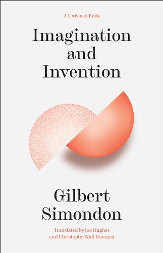 Imagination And Invention Gilbert Simondon