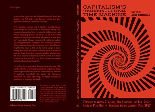 Capitalisms Transcendental Time Machine 2nd Edition Anna Greenspan