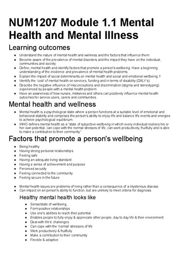 Num2307 Mental Health And Well Being In Clinical Practice 2022th Edition Edith Cowan University