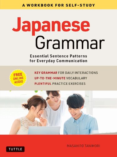 Japanese Grammar A Workbook For Selfstudy Properly Bookmarked 1st Edition Masahiro Tanimori