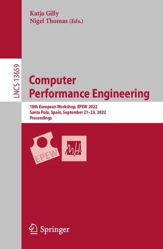 Computer Performance Engineering Katja Gilly Nigel Thomas