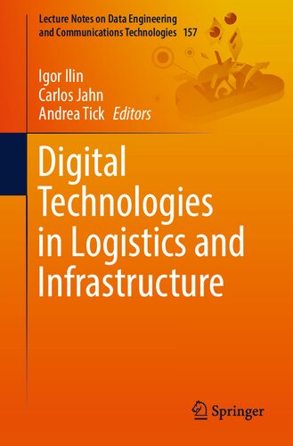 Digital Technologies In Logistics And Infrastructure Igor Ilin