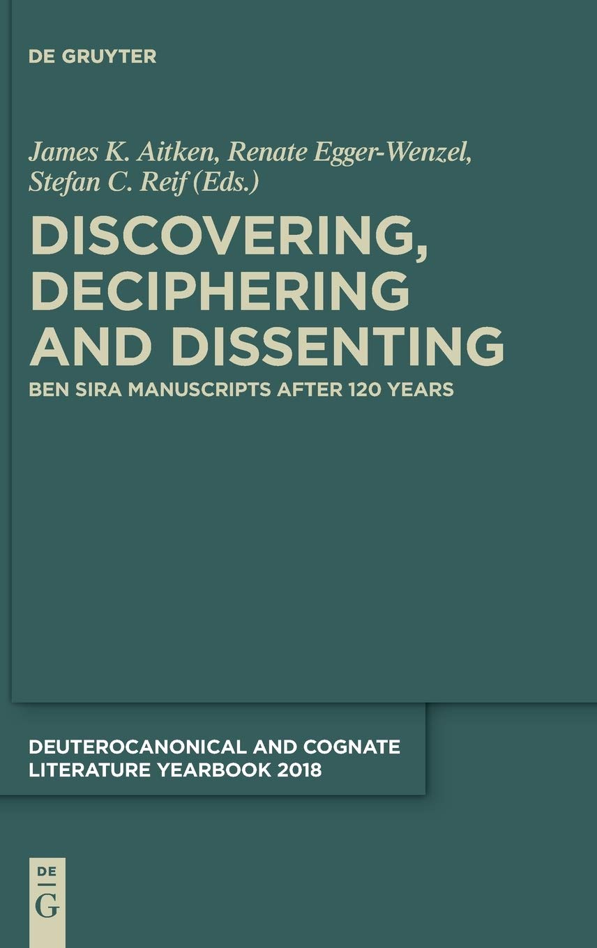 Discovering Deciphering And Dissenting 1st Edition James K Aitken