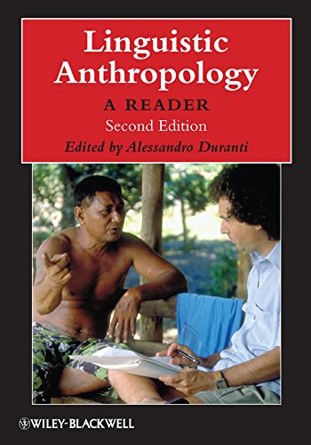 Linguistic Anthropology A Reader 2nd Edition Alessandro Duranti Editor