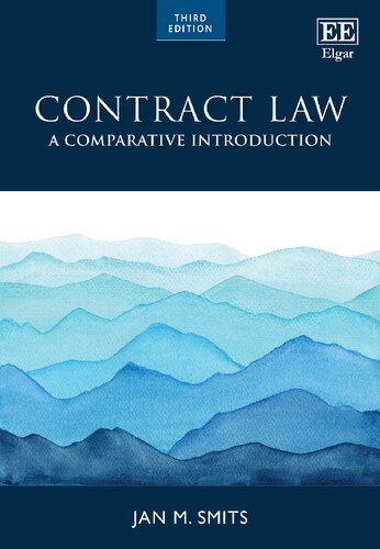 Contract Law A Comparative Introduction 3rd Edition Jan M Smits