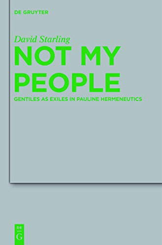 Not My People David Ian Starling