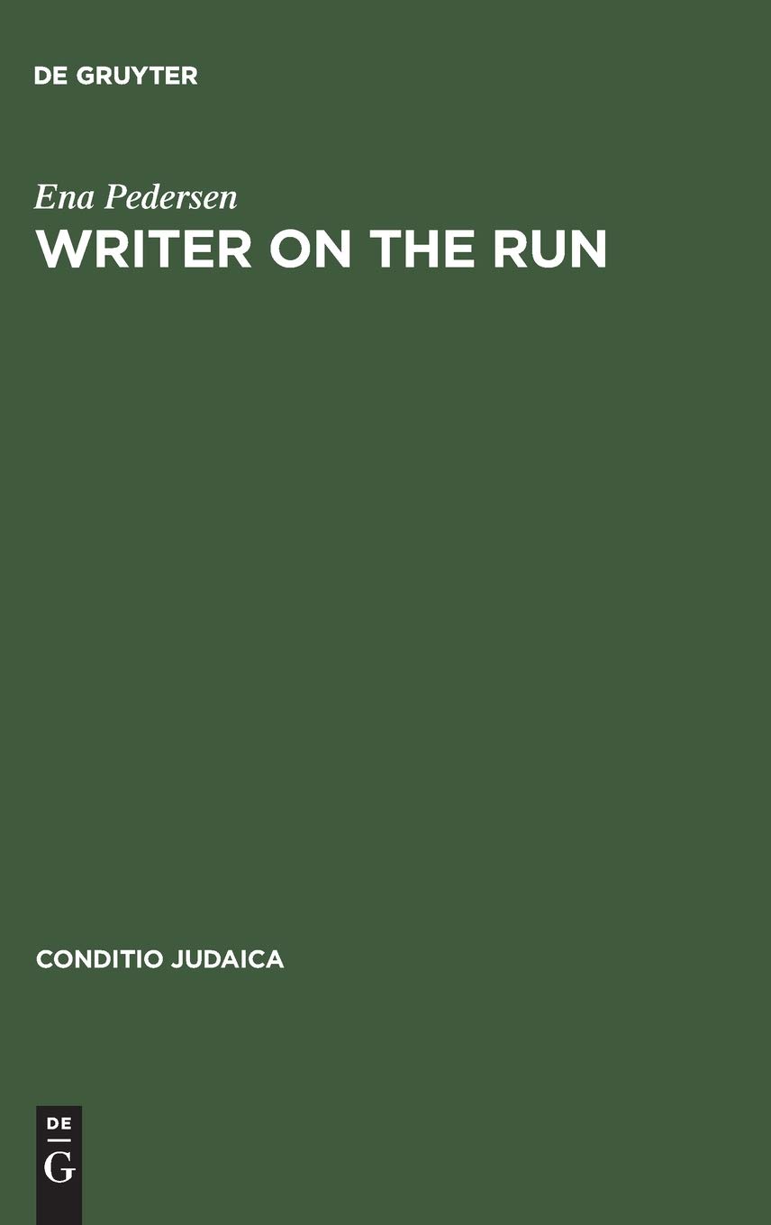 Writer On The Run Reprint 2014 Ena Pedersen