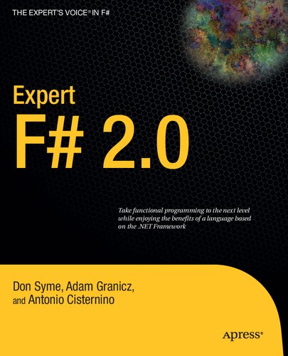 Expert F 20 1st Edition Don Syme Adam Granicz Antonio Cisternino