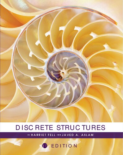Discrete Structures Harriet Fell Javed A Aslam
