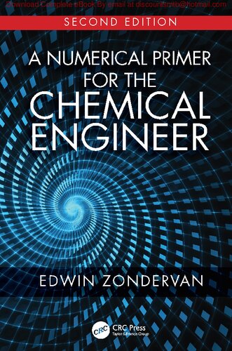 A Numerical Primer For The Chemical Engineer 2nd Edition Edwin Zondervan