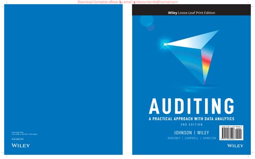 Auditing 2nd Edition Raymond N Johnson Laura D Wiley