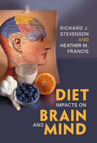 Diet Impacts On Brain And Mind 1st Edition Richard J Stevenson
