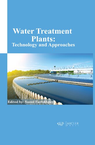 Water Treatment Plants Technology And Approaches Saeed Farrokhpay