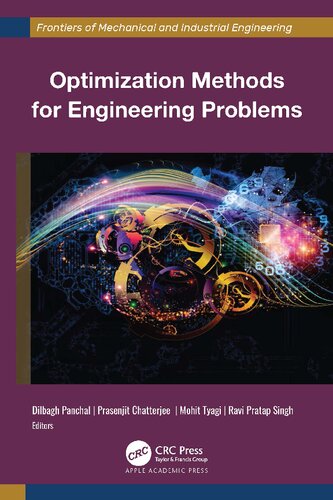 Optimization Methods For Engineering Problems Dilbagh Panchal Prasenjit Chatterjee Mohit Tyagi Ravi Pratap Singh