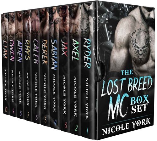 The Lost Breed Mc Box Set York Nicole
