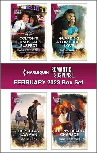 Harlequin Romantic Suspense February 2023box Set Marie Ferrarella Carla Cassidy Addison Fox Anna J Stewart