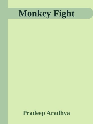 Monkey Fight Pradeep Aradhya