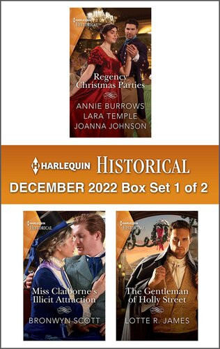 Harlequin Historical December 2022 Box Set 1 Of 2 Annie Burrows Lara Temple Joanna Johnson Bronwyn Scott Lotte R James