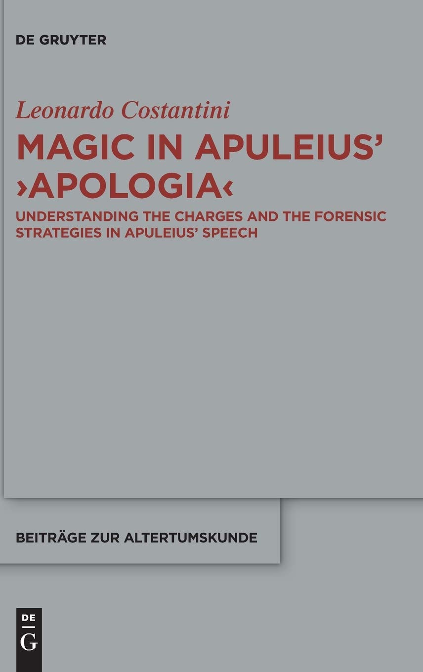 Magic In Apuleius Apologia