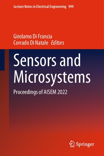 Sensors And Microsystems Proceedings Of Aisem 2022 Girolamo Di Francia