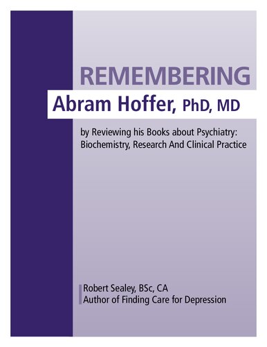Niacin Vitamin B3 Remembering Abram Hoffer Md Phd Father Of Niacin Vitamin B3 Therapy For Schizophrenia Robert Sealey