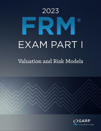 Frm Part 1 Valuation And Risk Models 2023 Garp