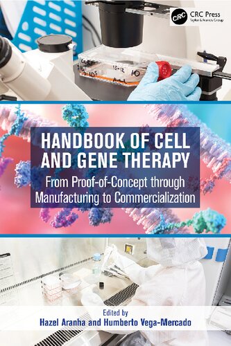 Handbook Of Cell And Gene Therapy Hazel Aranha Humberto Vegamercado
