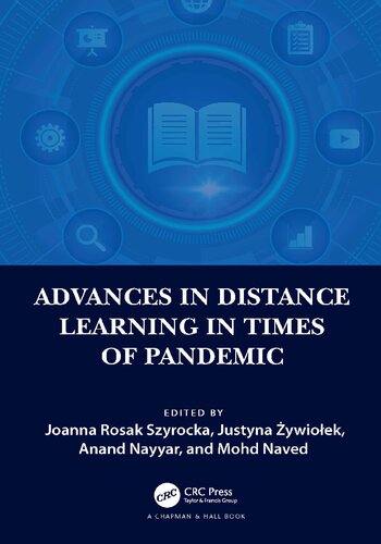 Advances In Distance Learning In Times Of Pandemic Justyna żywiołek