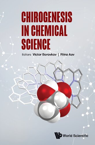 Chirogenesis In Chemical Science Borovkov V Aav R Ed