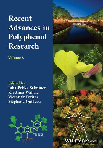 Recent Advances In Polyphenol Research Juhapekka Salminen Kristiina Wahala