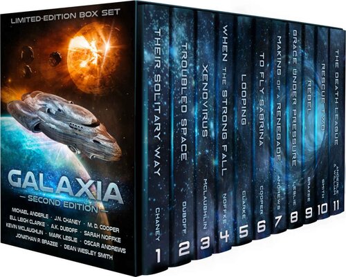 Galaxia Box Set Anthology Kindle Dean Wesley Smith J N Chaney Mark Leslie Michael Anderle Kevin Mclaughlin Ell Leigh Clarke A K Duboff Oscar Andrews Jonathan Brazee Sarah Nofke