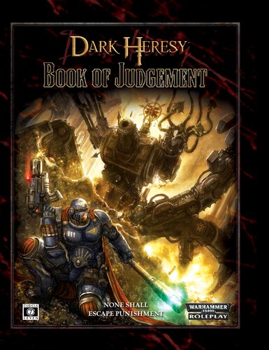 Book Of Judgement Warhammer 40000 Dark Heresy Roleplay Graham Davey