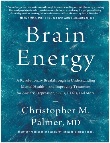 Brain Energy A Revolutionary Breakthrough In Understanding Mental Healthand Improving Treatment For Anxiety Depression Ocd Ptsd And More Christopher M Palmer Md