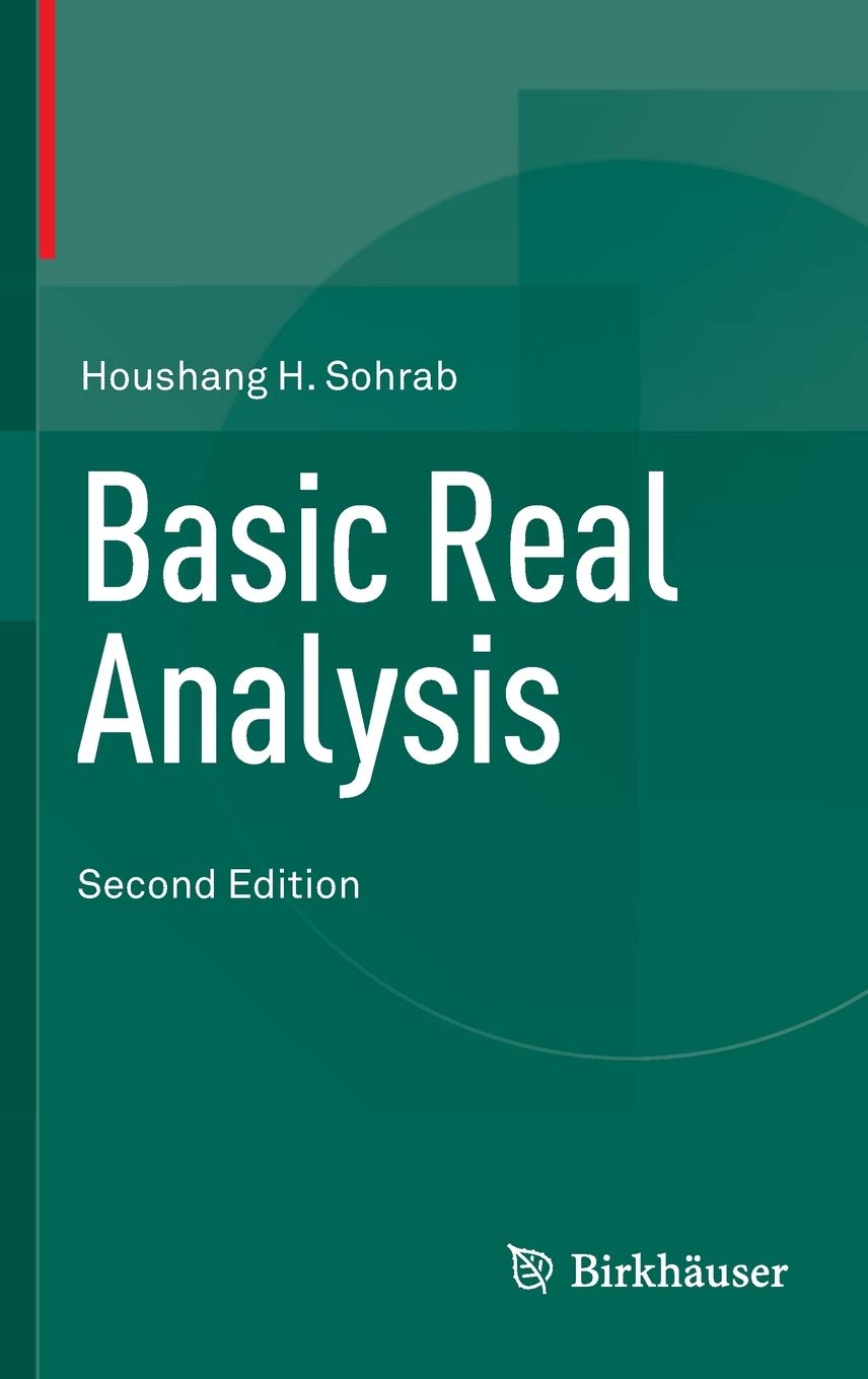 Instructor Solutions Manual For Basic Real Analysis 2nd Edition 2nd Edition Houshang H Sohrab