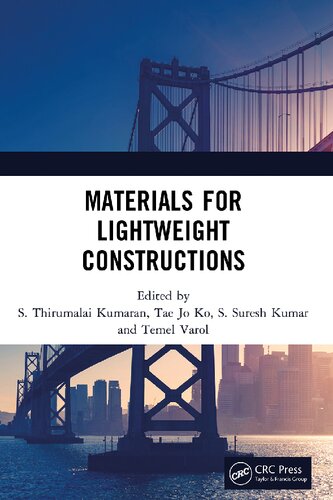 Materials For Lightweight Constructions S Thirumalai Kumaran
