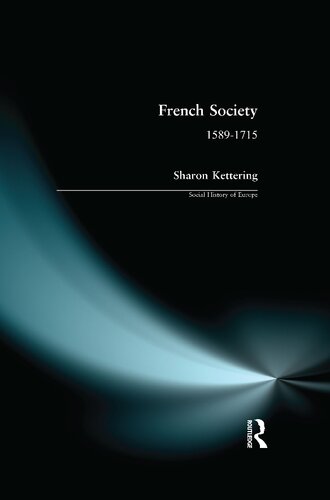 French Society 15891715 1st Edition Sharon Kettering