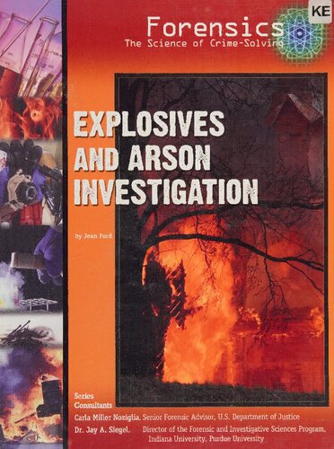 Explosives And Arson Investigation Standard Jean Ford