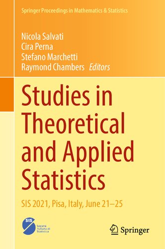 Studies In Theoretical And Applied Statistics Sis 2021 Pisa Italy June 2125 Nicola Salvati