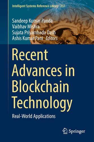 Recent Advances In Blockchain Technology Realworld Applications Sandeep Kumar Panda